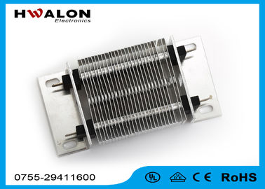 Il tipo dell'aletta ha isolato i riscaldatori a aria ceramici 110V del ptc a 240V con il sostegno del metallo