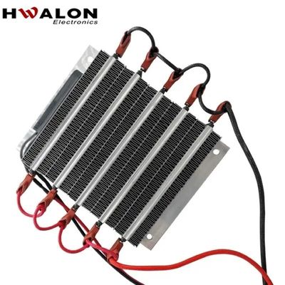 Elemento di riscaldamento in ceramica PTC isolato da 345v 1500w per soffiatore ad aria calda nell'intervallo di temperatura di lavoro