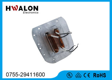 Corrente bassa di afflusso di caso ptc del riscaldatore a aria dell'elemento 220V 800W di forma ceramica di alluminio del quadrato