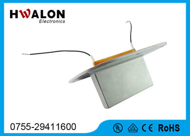 Corrente bassa di afflusso di caso ptc del riscaldatore a aria dell'elemento 220V 800W di forma ceramica di alluminio del quadrato