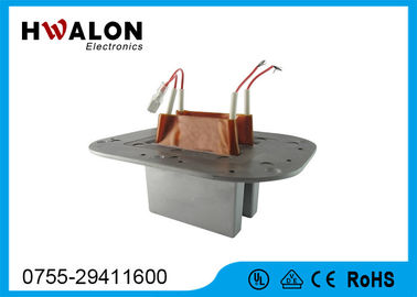 Corrente bassa di afflusso di caso ptc del riscaldatore a aria dell'elemento 220V 800W di forma ceramica di alluminio del quadrato