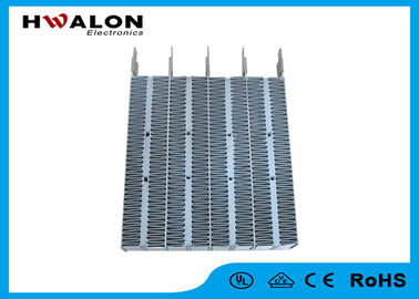 Metropolitana ceramica della bobina del riscaldamento ad aria di ventilazione del riscaldatore a aria dell'elemento ptc dell'aletta del tintoriale