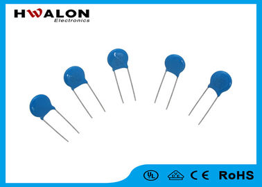 Colore blu del cavo di serie 10D 471k del diametro 10mm del varistore dell'ampia di funzionamento gamma diritta di tensione